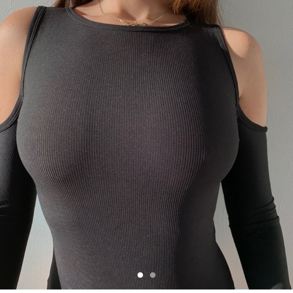 Black Topshop bodysuit